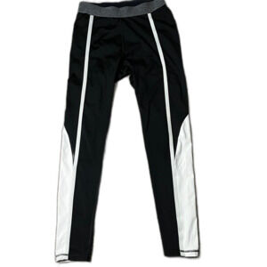 Derek Lam 10 Crosby X Athleta Black White Workout Athletic Leggings Size Medium